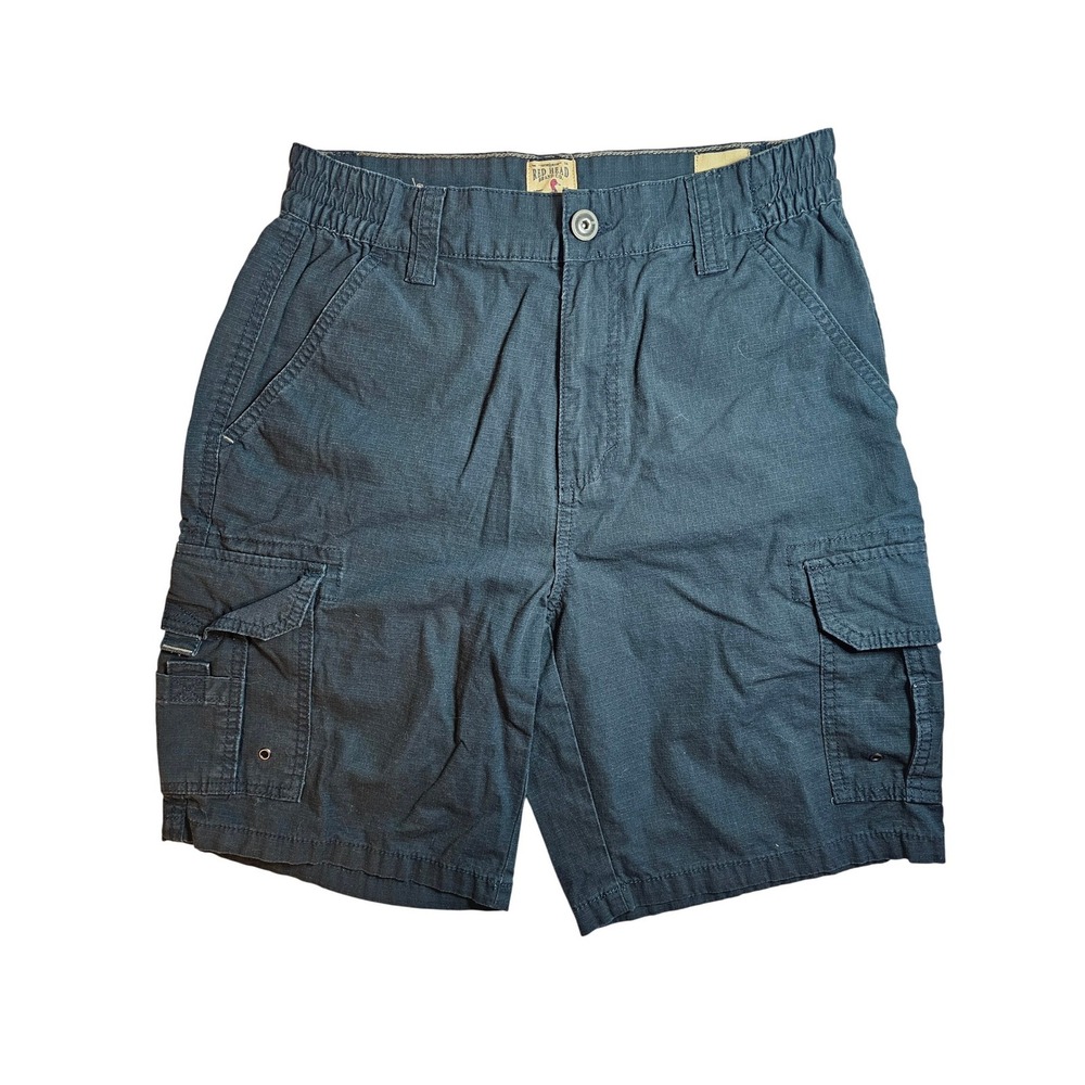RedHead Mens Navy Blue Ripstop Cargo Shorts Size 30 612RHS18-8302SH Bass Pro
